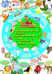 English Worksheet: Animal sounds