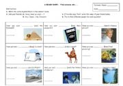 English worksheet: present perfect bingo game