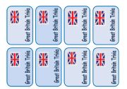 English Worksheet: Great Britain Trivia GAME 2/3
