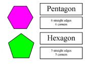 English worksheet: Shape display