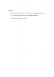 English worksheet: innovations unit