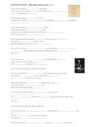 English worksheet: Devendra Banhart s song 