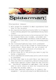 Spiderman worksheets