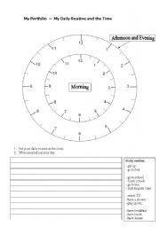 Daily Routine and the Time - My Portfolio