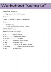 English Worksheet: Future tense 