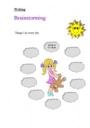 English Worksheet: Writing