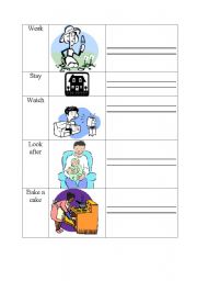 English Worksheet: past simple