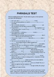 Phrasal verbs introduction 3