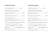 English Worksheet: Introducing yourself