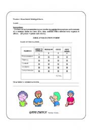 ORAL EXAM FOR ELEMENTARY SCHOOL (ILLNESSES, TREATMENTS AND SYMPTOMS)
