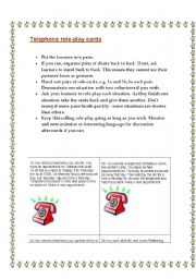 English worksheet: telephone convesations