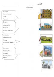 English worksheet: matching