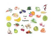 Fruits and vegetables