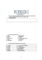 English Worksheet: A TEST FOR YOUNG LEARNERS 