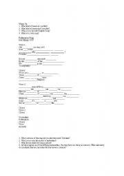 English worksheet: Redemtption Song