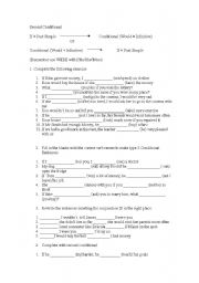 English Worksheet: Second Conditional