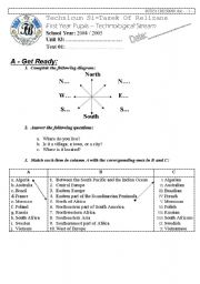 English Worksheet: Describing A Place (Author-Boubdellah)