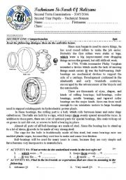 English worksheet: Ball-bearings... (Author-Bouabdellah)