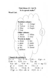 English Worksheet: Bright star unit 3 + grammar+ Cookie land