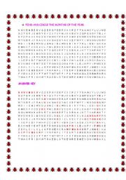 English Worksheet: THE MONTHS