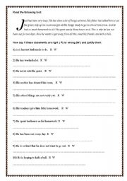 English Worksheet: Jack and the present perfect!