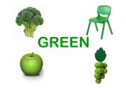 English Worksheet: green