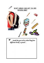 English Worksheet: Classroom objects