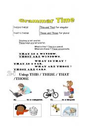 English Worksheet: This/that