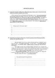 English Worksheet: Reported Speech