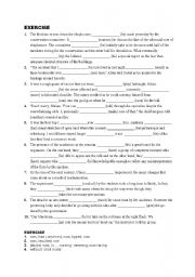 English worksheet: grammer revision