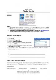 Find a Movie: Internet Project