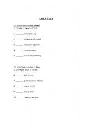 English Worksheet: This, that, these and those exercises