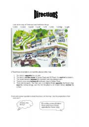 English Worksheet: Directions