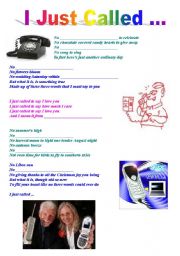 English Worksheet: SONG 