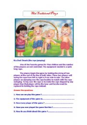 English Worksheet: Thai traditional plays