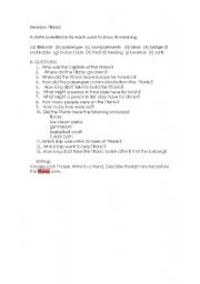 English Worksheet: literature: Titanic