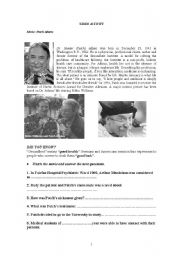 English Worksheet: Patch Adams