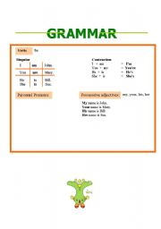 English worksheet: PERSONAL PRONOUN