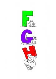 F,G,H FLASHCARDS