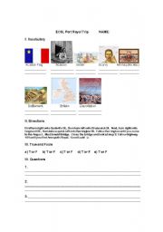 English Worksheet: Acadian Life