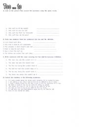 English Worksheet: too ..to