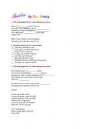 English worksheet: Almost lover by Frenzi