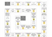 English Worksheet: Comparisons Board Game