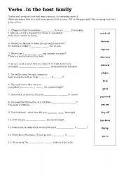 English Worksheet: Phrasal verbs