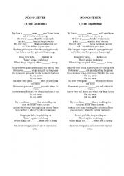 English Worksheet: Song for comparatives