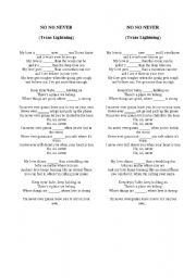 English Worksheet: Song for comparatives
