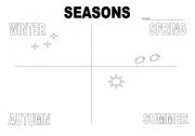 English worksheet: Seasons