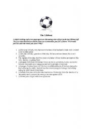 English worksheet: The Lifeboat