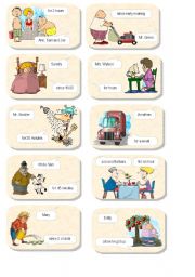 Present Perfect Continuous cards 1