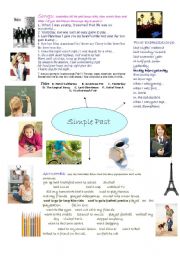 English Worksheet: Simple Past